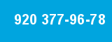 920 377-96-78 920 377-96-78
